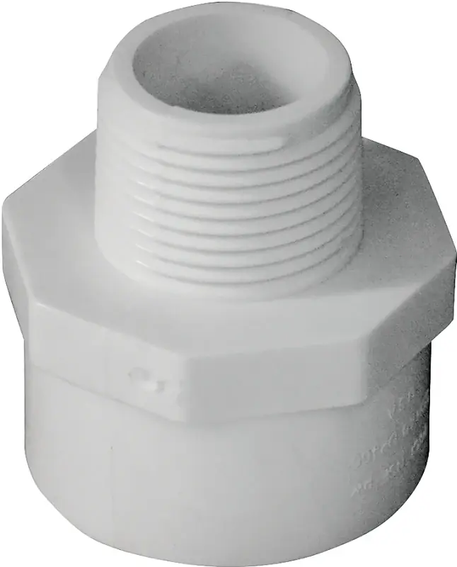 Male Pvc Adapter Slpxmip 1 Inch X 3/4 Inch For Plumbing Applications