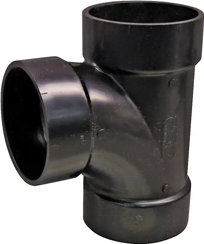 3 Inch Abs Sanitary Tee With Hub Connections - Model 102153lbc