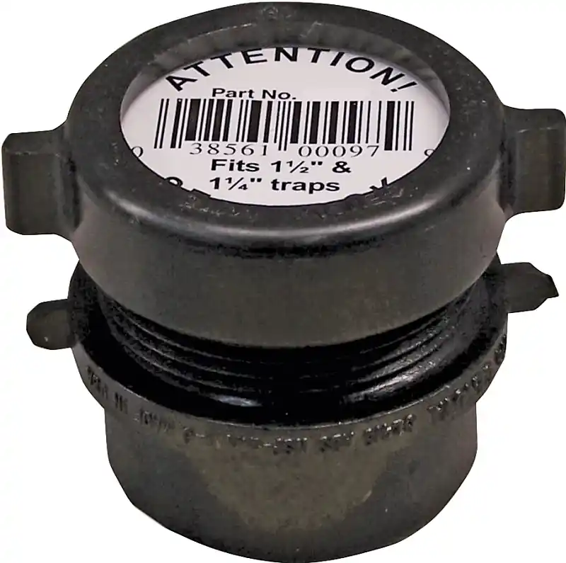 Abs Trap Adapter 1-1/2 Inch Spigot X Mnpt Connection Sch 40