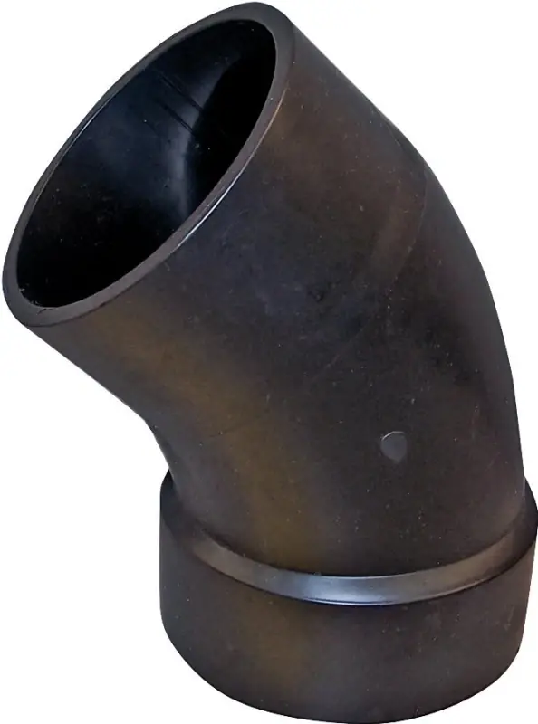 1-1/2 Inch Abs 45 Degree Street Elbow - Canplas Model 102401bc