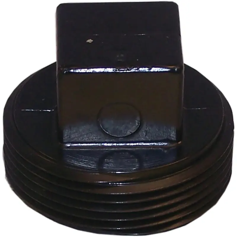 4 Inch Abs Threaded Plug, Schedule 40, Mnpt Connection, Model 103054sbc
