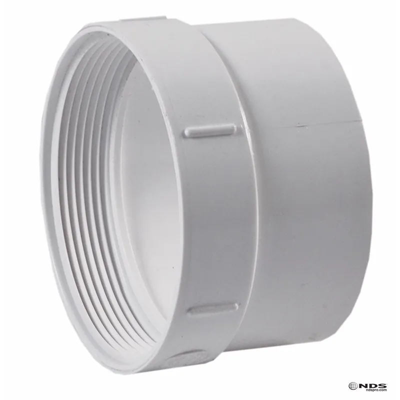 Schedule 35 4 In. Spigot Each X 4 In. D Fpt Pvc Pipe Adapter 1 Pk