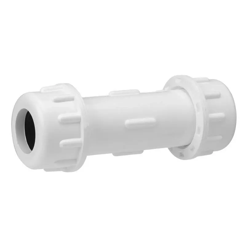 Pvc Compression Repair Pipe Coupling, 3/4 In.