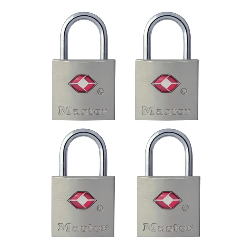 7/8 In. H X 7/16 In. W X 7/8 In. L Steel Key Luggage Lock