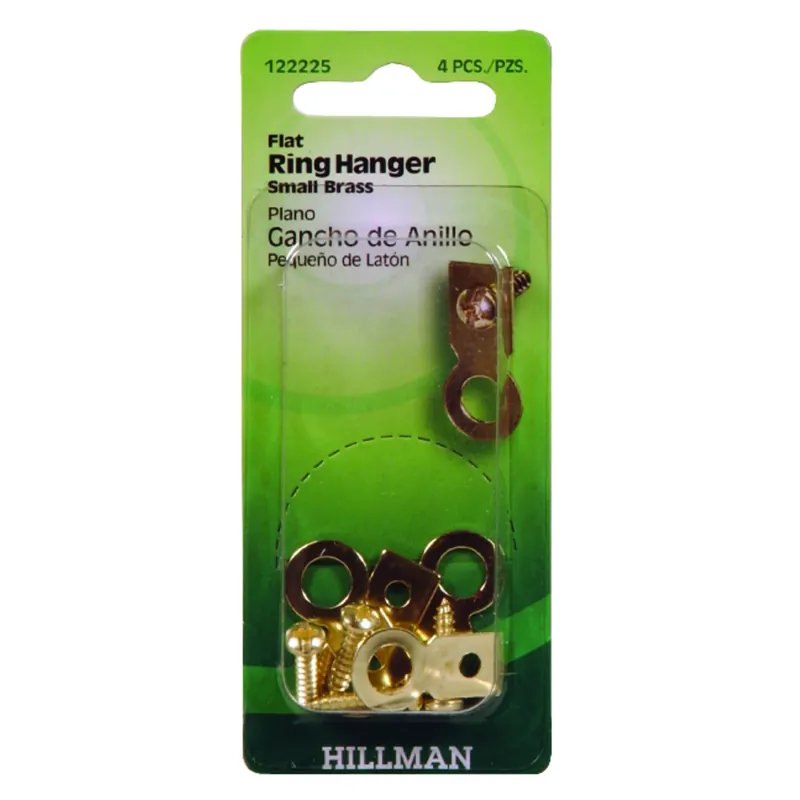 Steel-plated Large Ring Hanger 4 Pk
