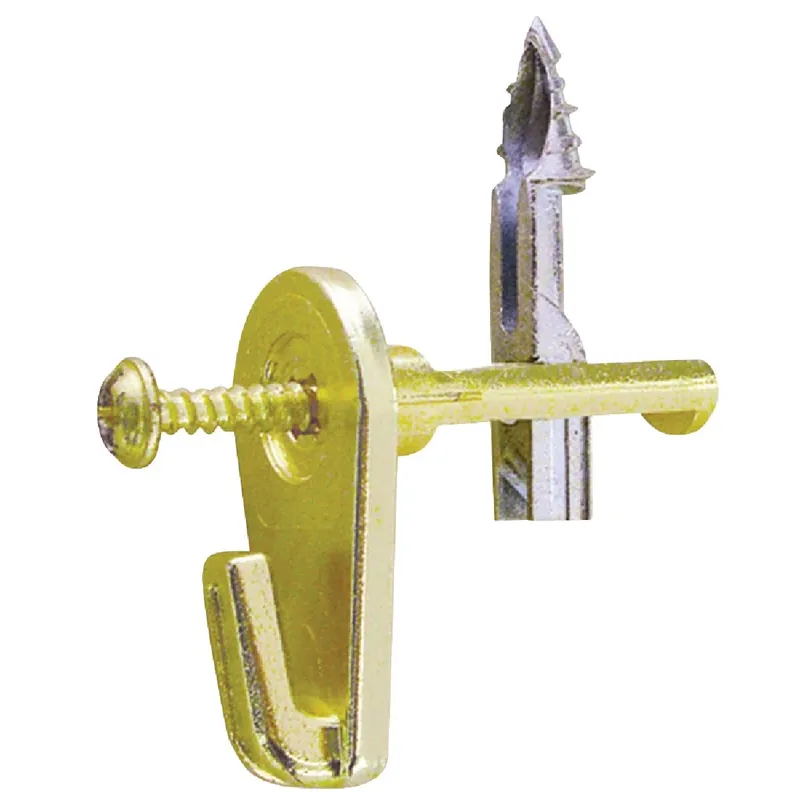 Megahook Brass-plated Gold Heavy Duty Picture Hanging Kit 100 Lb 1 Pk