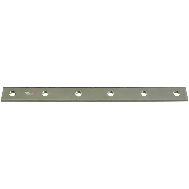 12 X 1-1/8 In. Zinc Mending Plate
