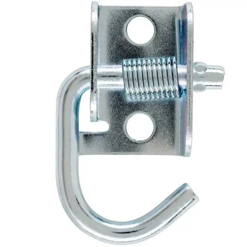 Small Zinc-plated Silver Steel 1.625 In. L Rope Binding Hook 150 Lb 1 Pk