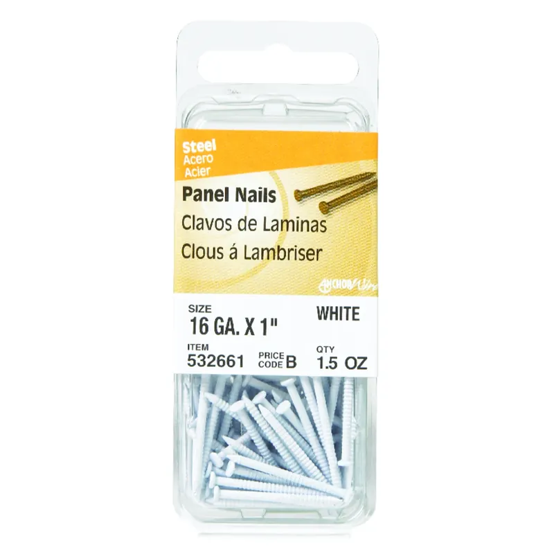 1 In. Panel Steel Nail Large Head