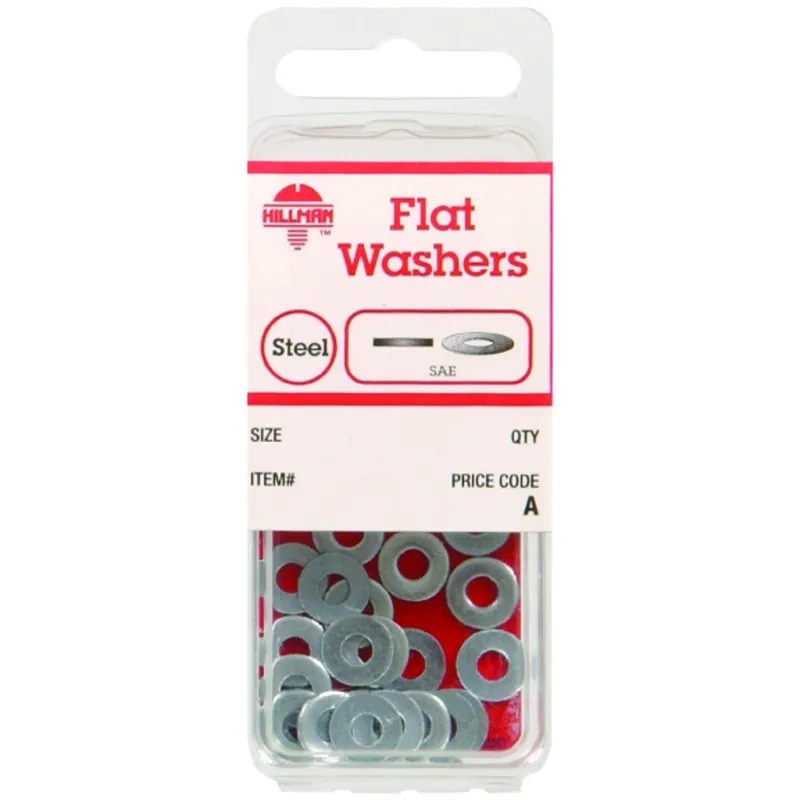 Zinc-plated Steel 5/32 In. Sae Flat Washer 1 Pk
