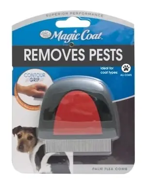 Magic Coat Palm Flea Comb For Dogs - Model Fp97079