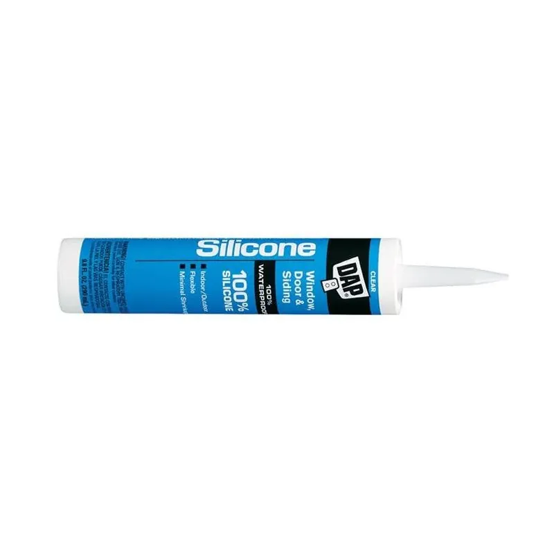 Mt012a 10.1 Oz. Clear Window & Door Silicone Caulk