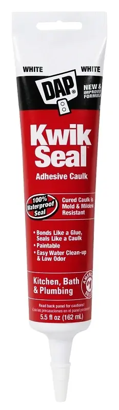 Kwik Seal Tub/tile Caulk, 5.5-oz.