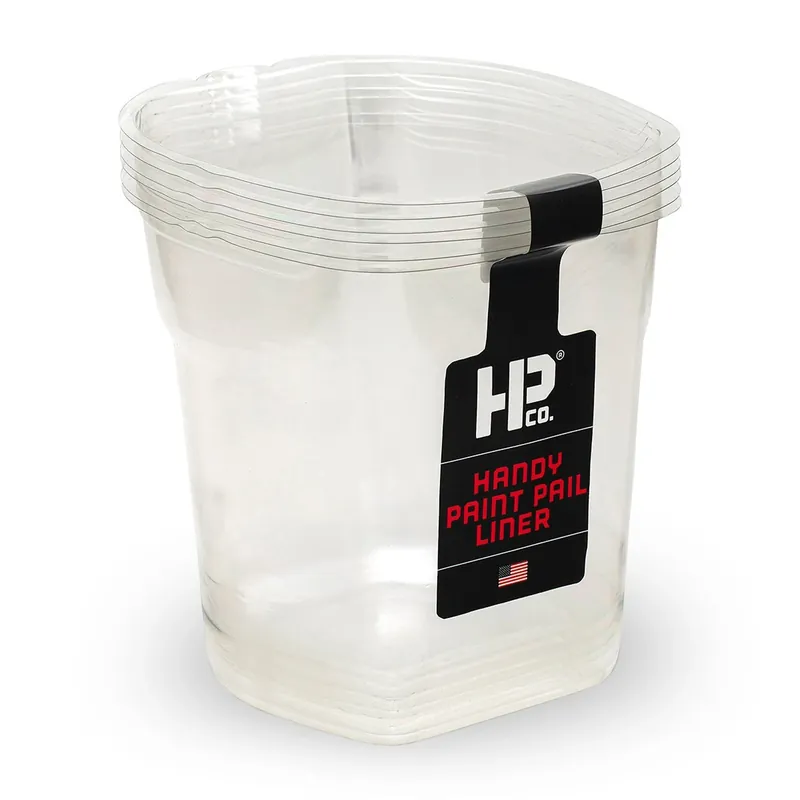 Handy Paint Pail Clear 1 Qt Plastic Liner