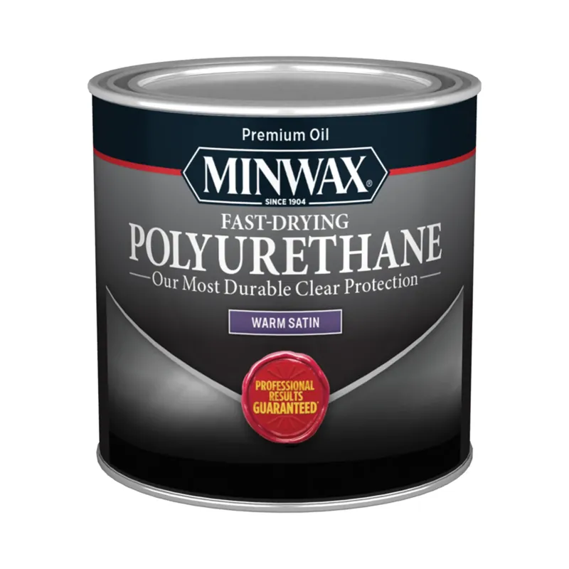 Satin Polyurethane Finish, 1/2 Pt.