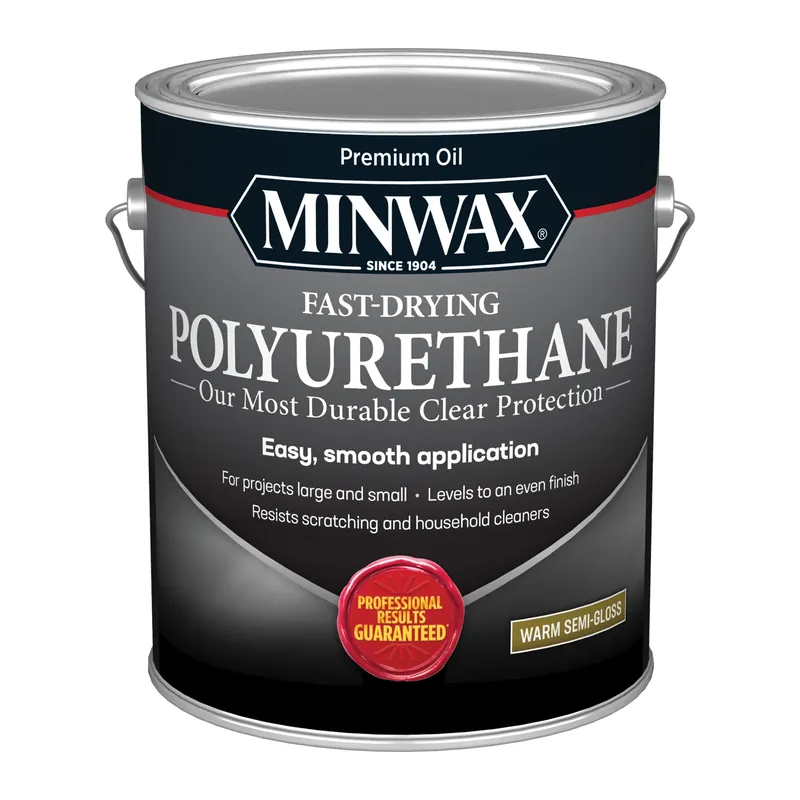Polyurethane, Fast-drying, Semi-gloss, 1-gallon