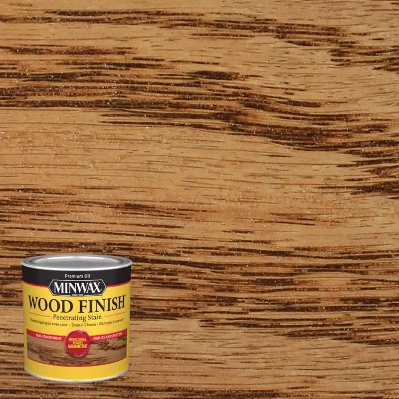 English Chestnut Wood Finish, 1/2 Pt.