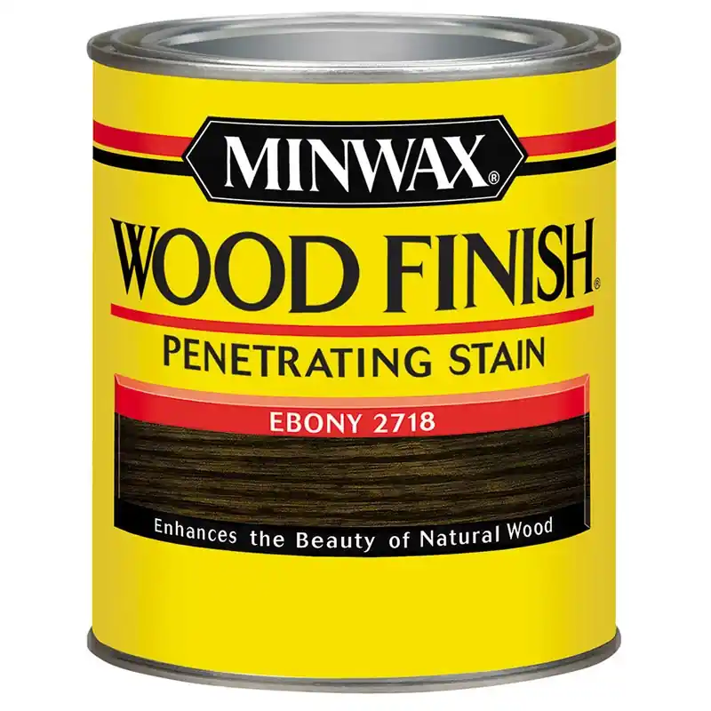 Ebony Wood Finish, 1/2 Pt.