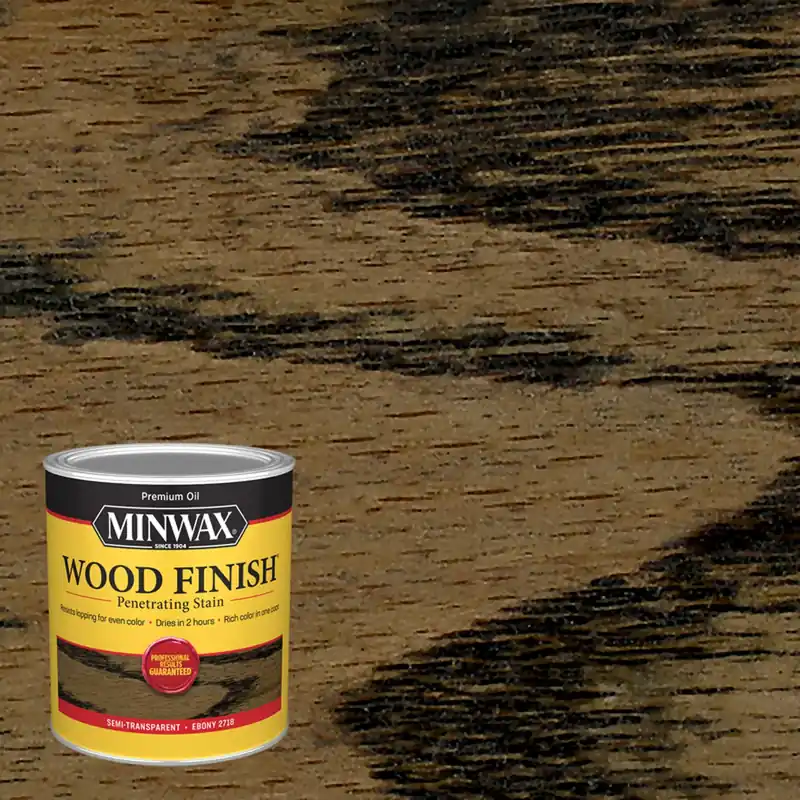 Ebony Wood Finish, Qt.