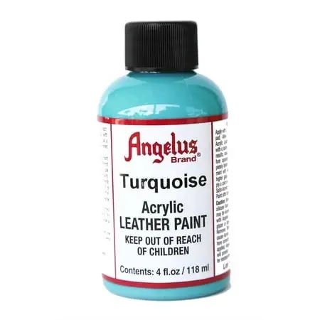 Acrylic Leather Dye And Vinyl Paint - 4 Ounce Bottle For Crafting