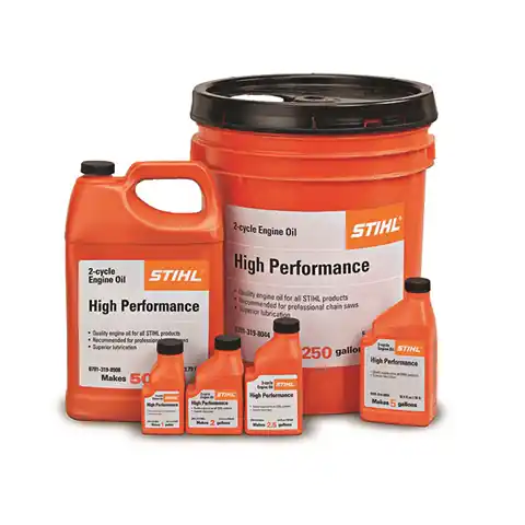 High Performance 2-cycle Engine Oil 2.6 Oz For Chainsaws And Power Tools