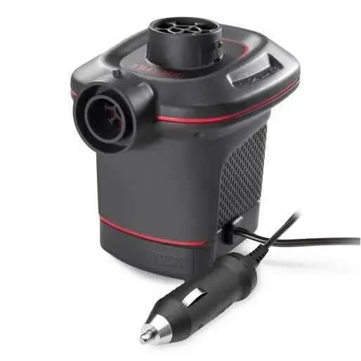 12-volt Quick-fill Dc Electric Pump For Inflatable Floats And Air Beds