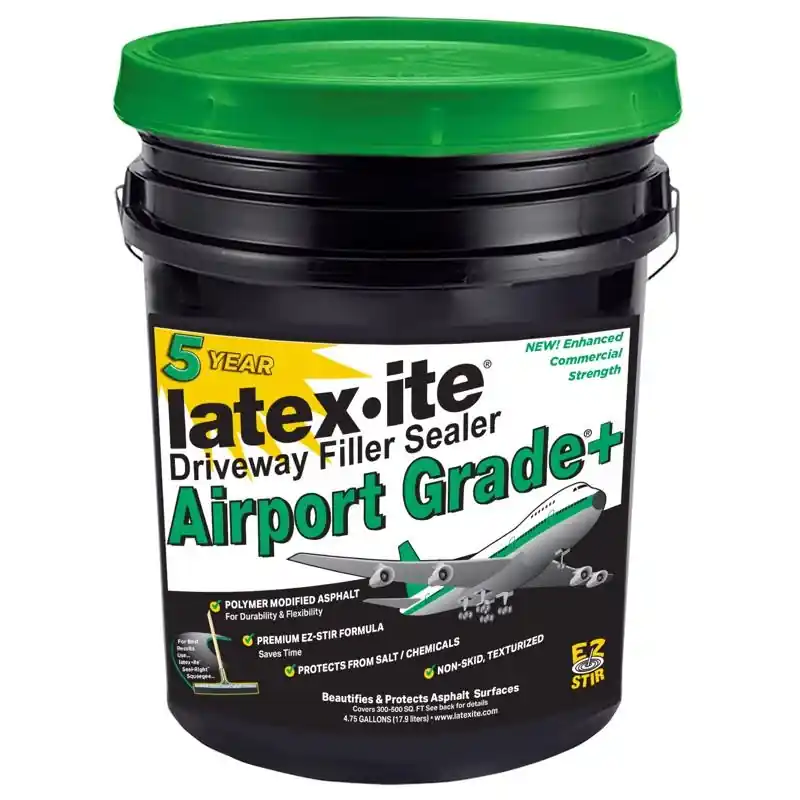Airport Grade+ 4.75 Gallon Black Asphalt Driveway Sealer