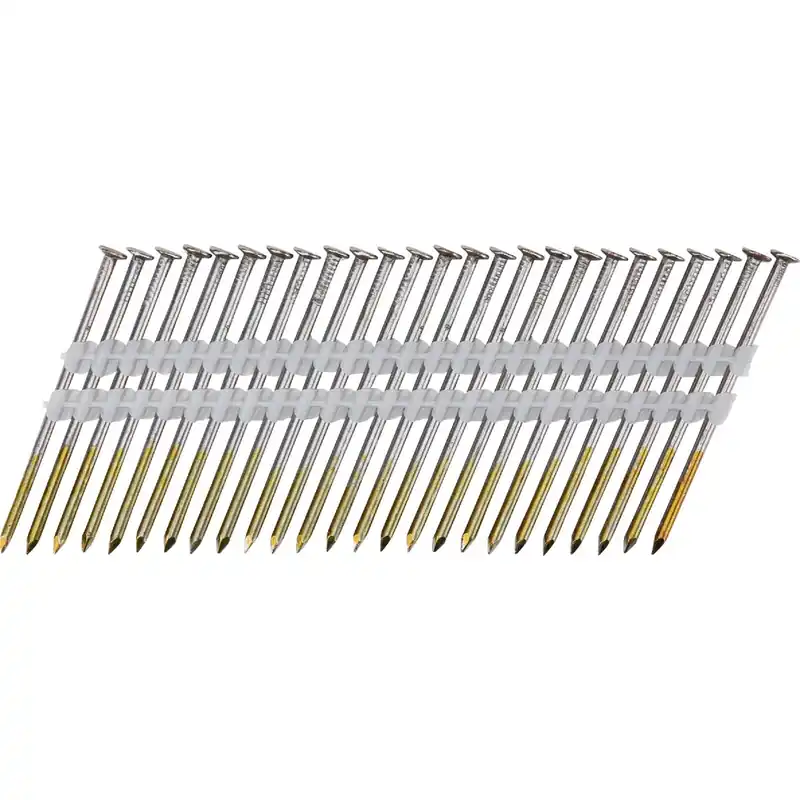 Grip-rite 3 In. L X 10 Ga. Angled Strip Brite Framing Nails 21 Deg 1000 Pk