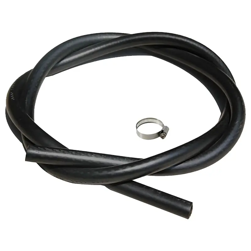 Rubber Dishwasher Hose 7/8 In. Diameter X 6 Ft. Length With Clamps