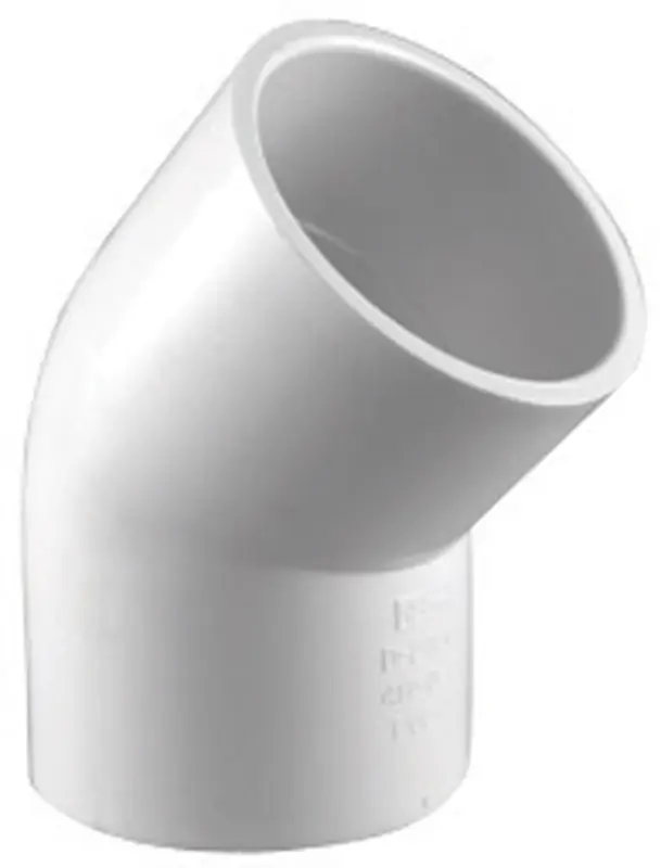 Schedule 40 4 In. Slip X 4 In. D Slip Pvc Elbow 1 Pk