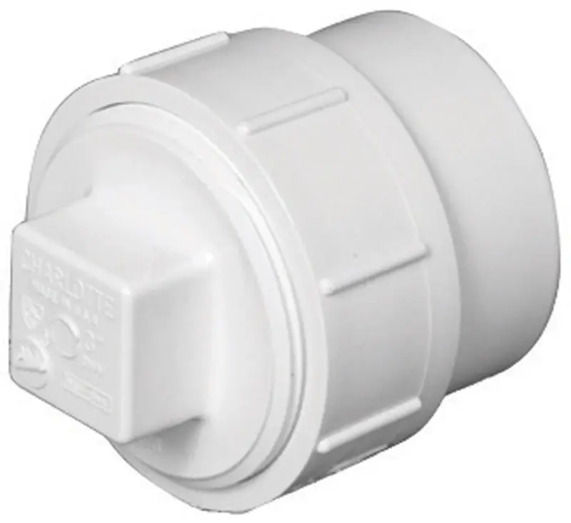 Schedule 40 4 In. Spigot Fpt Pvc Cleanout Adapter 1 Pk