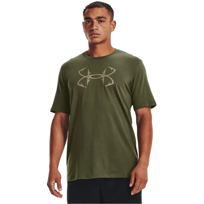 Mens Ua Fish Hook Ss Tee