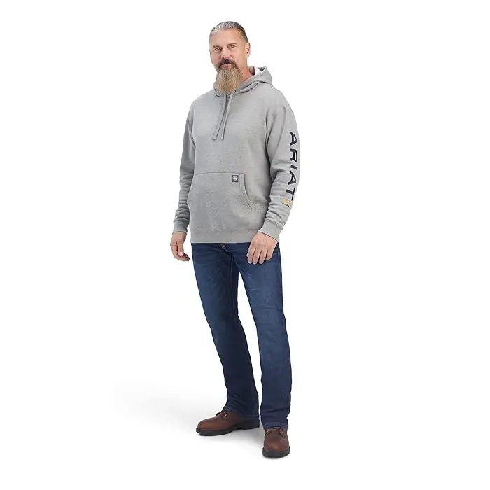 Rebar Graphic Hoodie For Men - Durable, Comfortable, Stylish