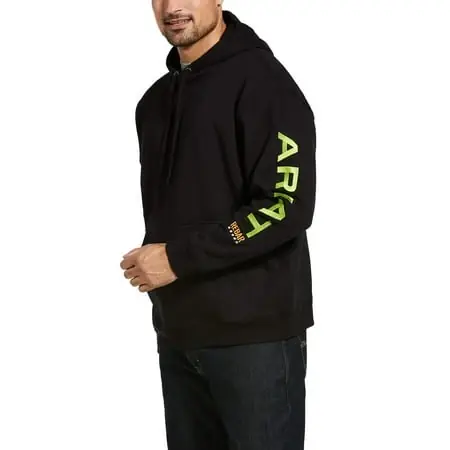 Men‘s Rebar Graphic Hoodie - Durable, Comfortable, Stylish, Perfect For Work And Play