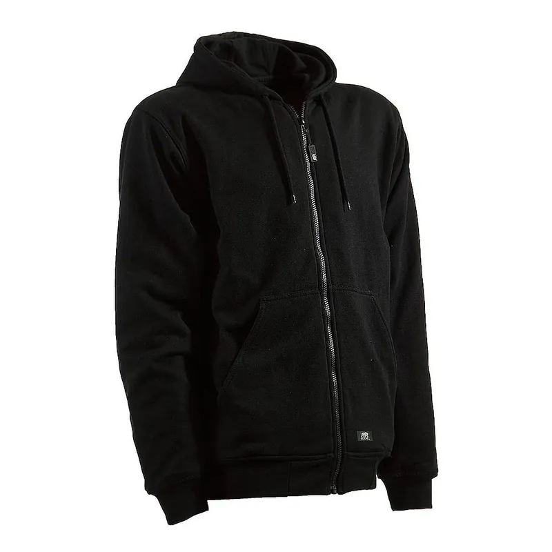 Men‘s 3x-large Tall Black Original Hooded Sweatshirt - Thermal Lined, 100% Polyester