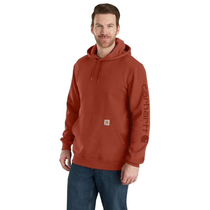 Loose Fit Midweight Logo Sleeve Graphic Sweatshirt