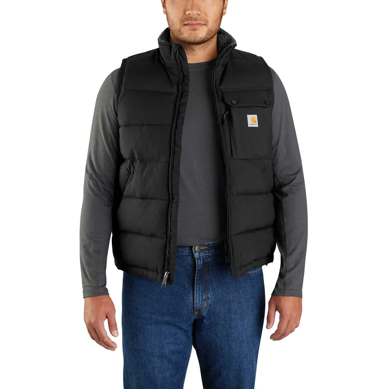 Montana Loose Fit Insulated Vest For Men, 3xl, Black, Ov5475-m