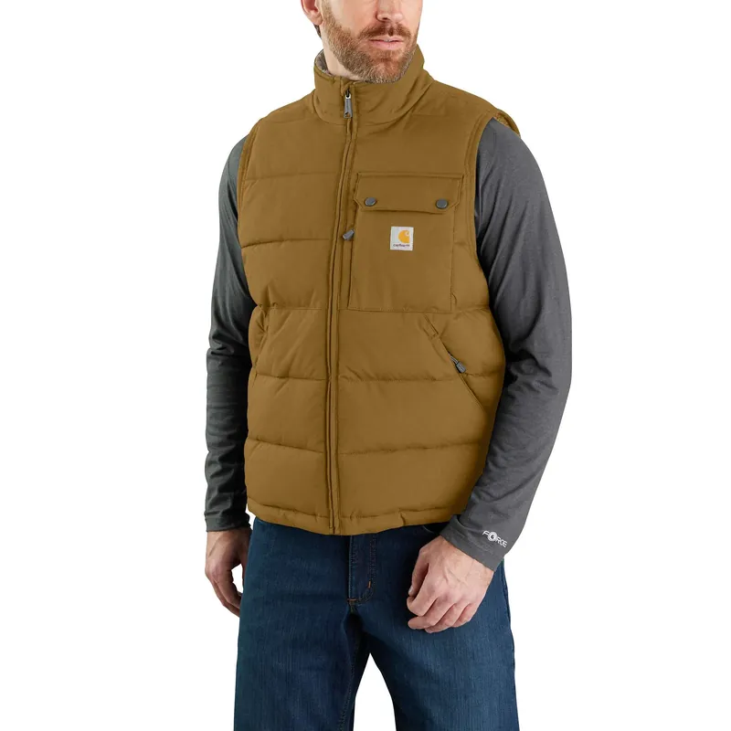 Montana Loose Fit Insulated Vest For Men, 2xl, Oak Brown, Model Ov5475-m