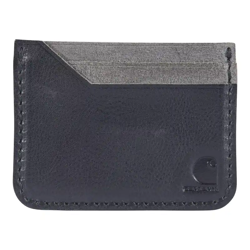 Black Patina Pocket Wallet