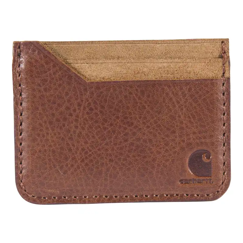 Brown Patina Pocket Wallet