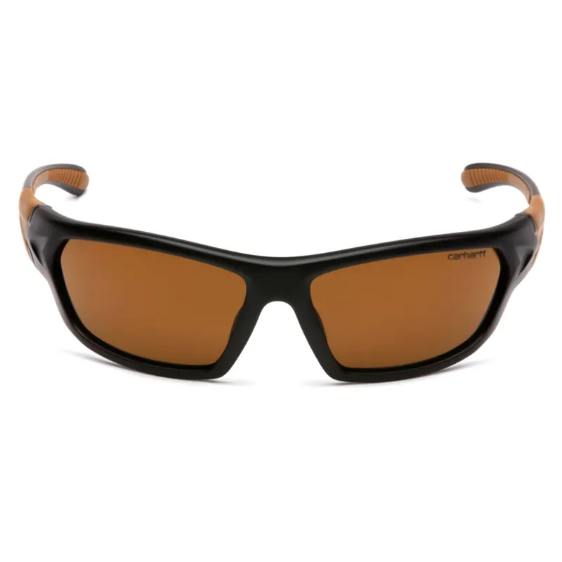 Carbondale Safety Glasses, Sandstone Lens/black & Tan Frame