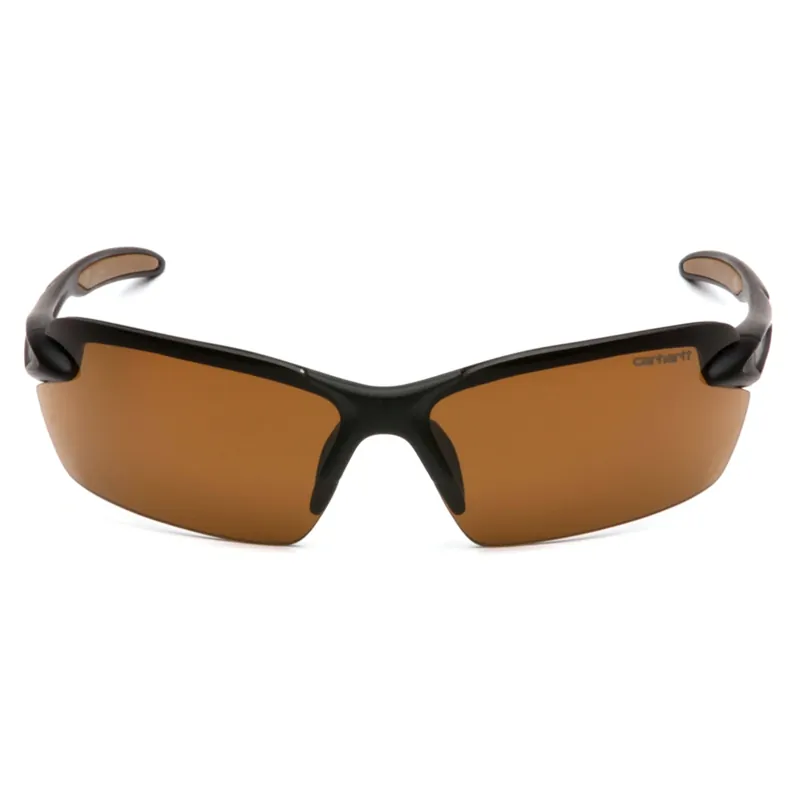 Spokane Safety Glasses, Bronze Lens/black Frame