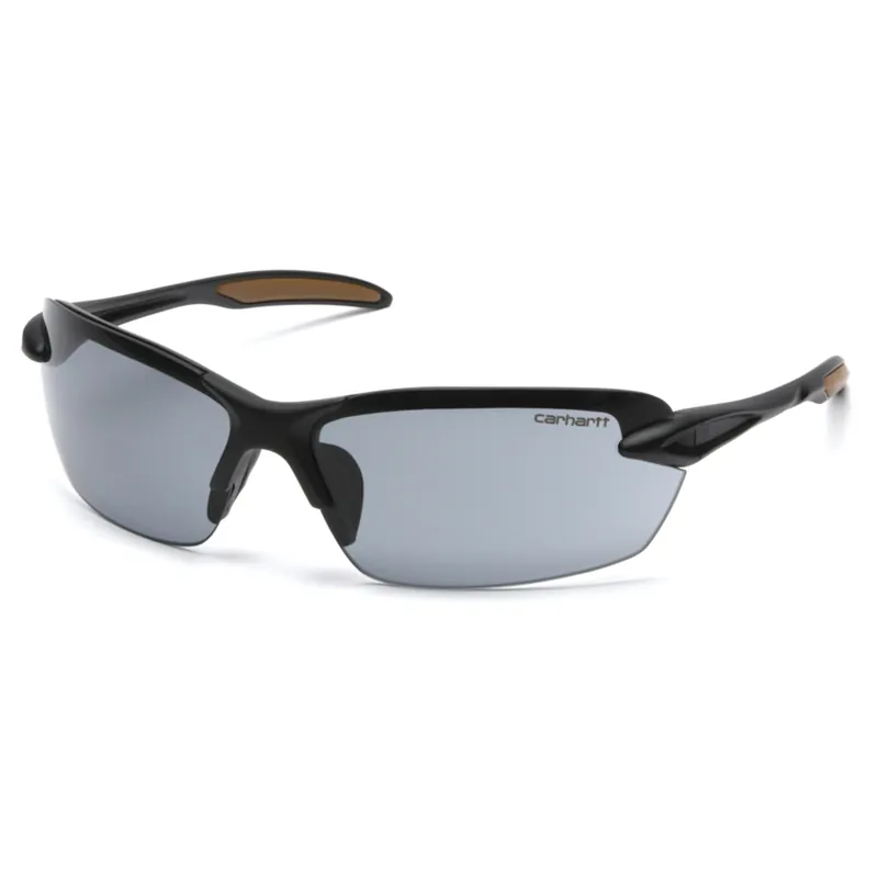 Spokane Safety Glasses, Gray Lens/black Frame