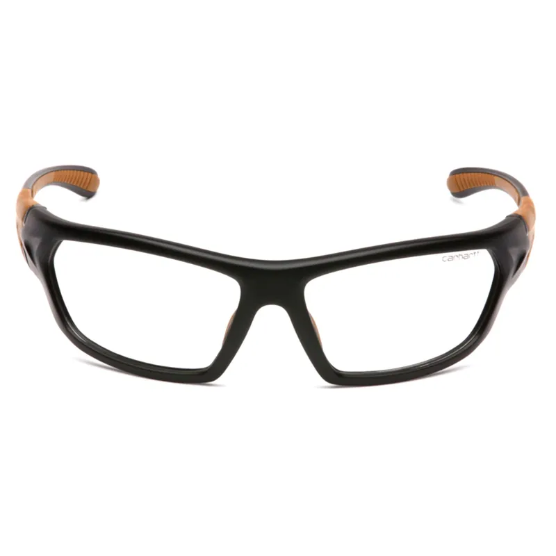 Edge Eyewear Zorge G2 Wraparound Safety Glasses Clear Lens Black Frame 1 Pc