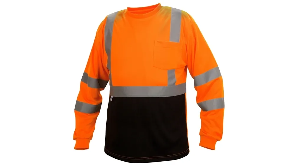Safety Rlts3120bx2 Hi-vis Lightweight Polyester Moisture Wicking T-shirt - 2x Large