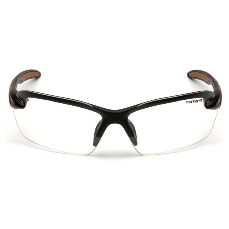 Spokane Safety Glasses, Clear Lens/black Frame