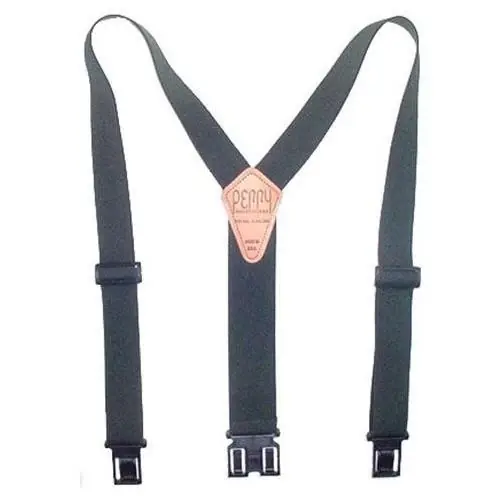Original Belt Perry 2" Regular Clip-on Suspenders - Hunter Green - 48" Length