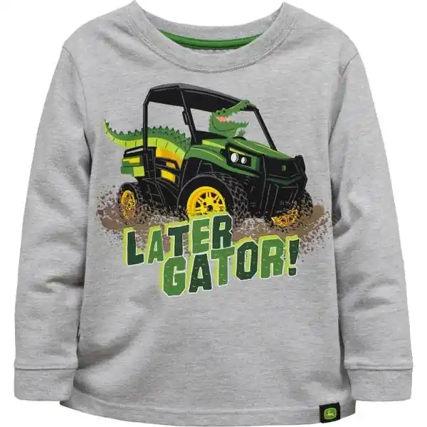 John Deere Tb Lator Gator Ls Tee Shirt For Men