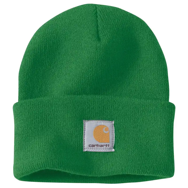 Knit Cuffed Beanie A18, Holly Green, One Size, 100% Acrylic