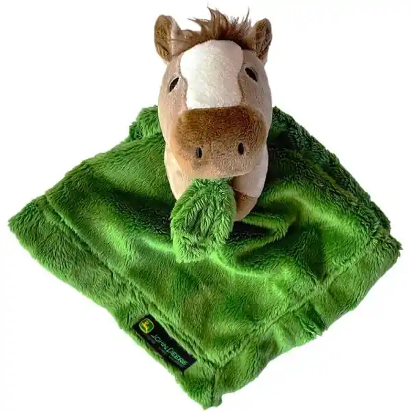 Green Horse Cuddle Blanket For Comfort And Warmth